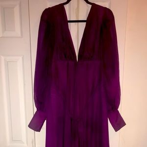 Hanifa Pink Label Congo jumpsuit. Medium. Purple.